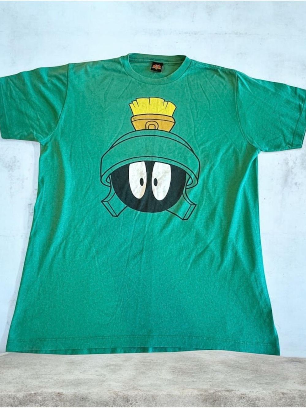 Warner Bros. Marvin the Martian Green Graphic Tee